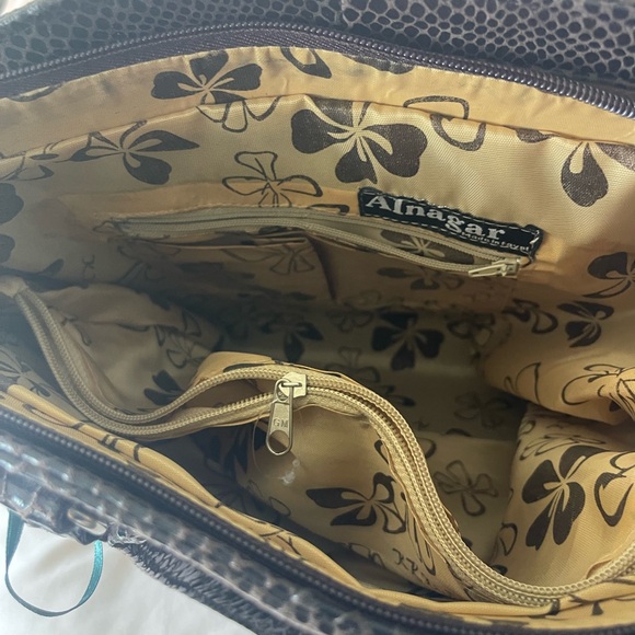 Egyptian snakeskin handbag - Picture 6 of 7